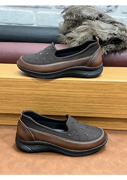 Ortopedik Taşlı Rahat Yumuşak Lioss Kadın Anne Ayakkabısı