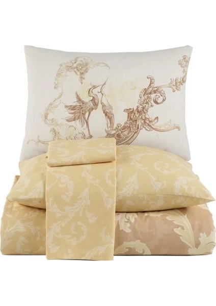 Hobby Çift Kişilik Ranforce Nevresim Takımı Avangarde Krem fırsatları