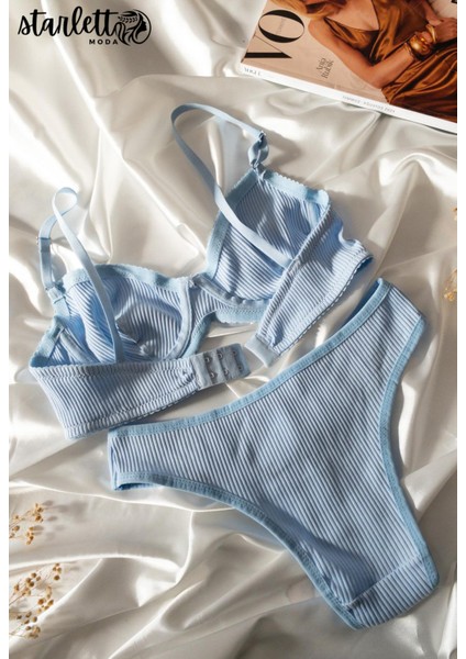 Balenli Fitilli Kaşkorse Sütyen & Külot Takımı modelleri