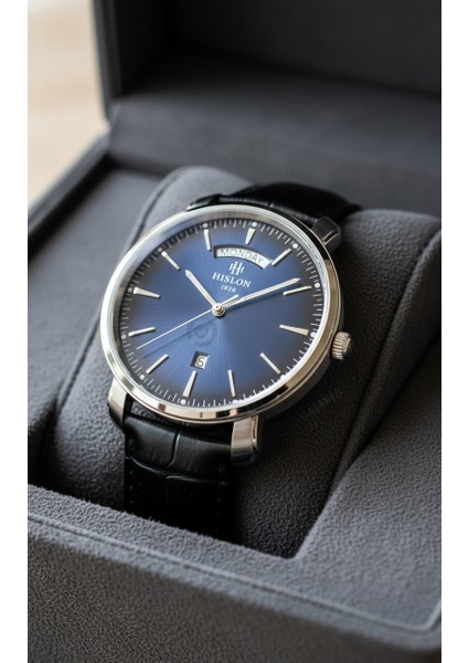 Siyah Deri Kordon Erkek Kol Saati CL203S-11BS fiyatları