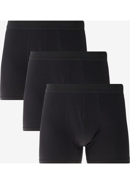 Pamuklu 3'lü Paket Esnek Boxer