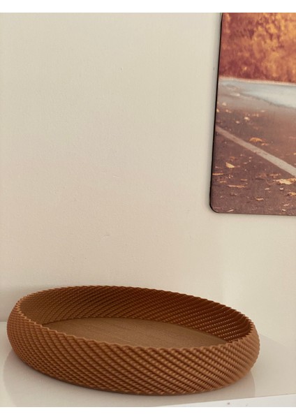 Dekoratif Örgü Desenli Saklama ve Düzenleme Sepeti - Organik modelleri