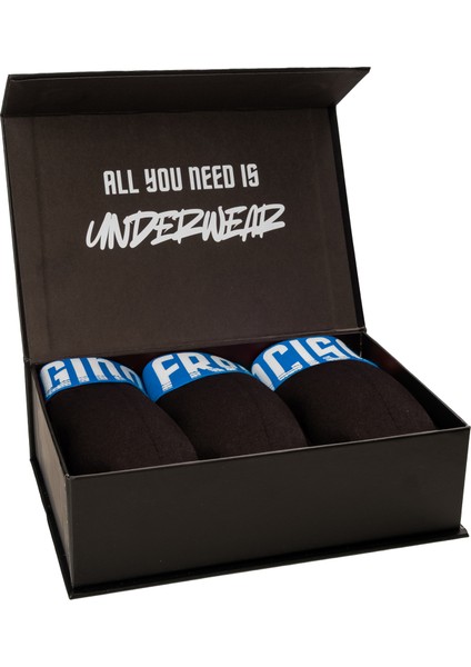 Pamuklu Esnek 6'lı Kutulu Comfort Erkek Boxer - Blue & Green Collection fiyatları