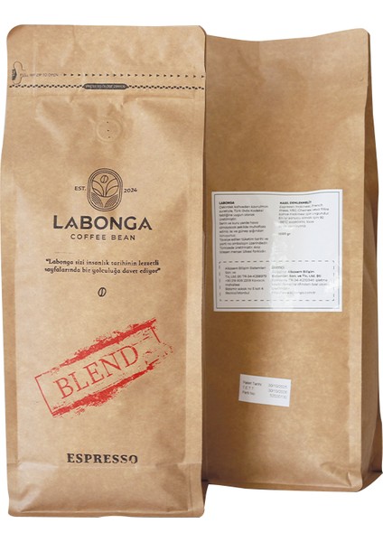 Espresso Blend Çekirdek Kahve 1 kg (Afrika Harmanı) fiyatları