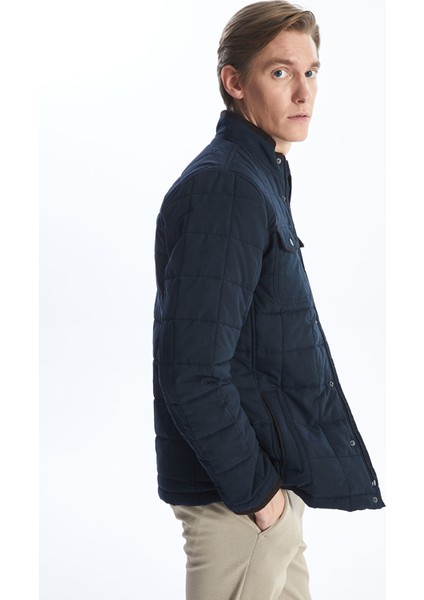 Yeni Sezon Standart Kalıp Dik Yaka Erkek Mont