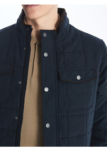 Yeni Sezon Standart Kalıp Dik Yaka Erkek Mont fırsatları