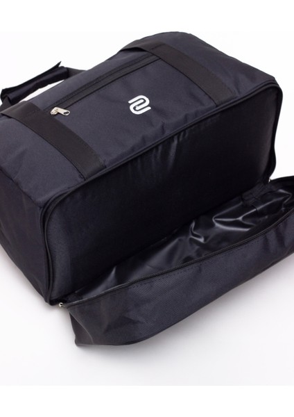 Siyah Unisex Alt Fermuar Körüklü Omuz Askılı Hastane Çantası Bavul & Valiz & Seyahat Çantası indirimleri