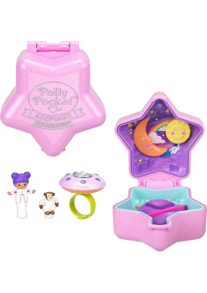 JCB24 Polly Pocket Yüzük Kutusu Oyun Seti