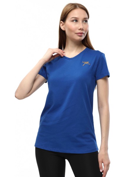 Kadın %100 Pamuk T-Shirt Mulıer Saks fiyatları