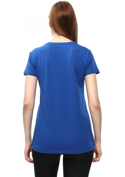 Kadın %100 Pamuk T-Shirt Mulıer Saks modelleri