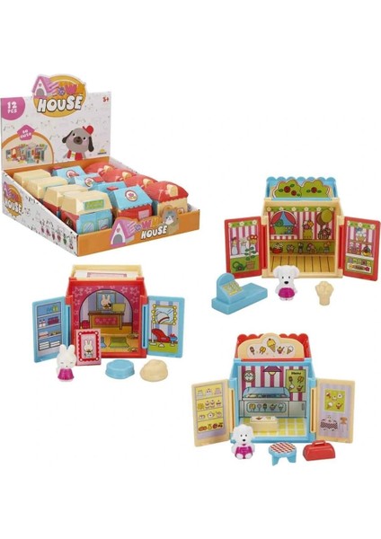 S01004256 Figür Mini Hayvan Evleri 3A.12D. fırsatları