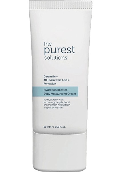 The Purest Solutions Ikili Hydration Booster Daily Moisturizing Cream - Nemlendirici 50ML X2