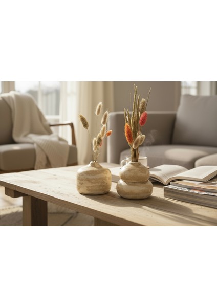 Eskitme Dokulu Vazo Set fırsatları