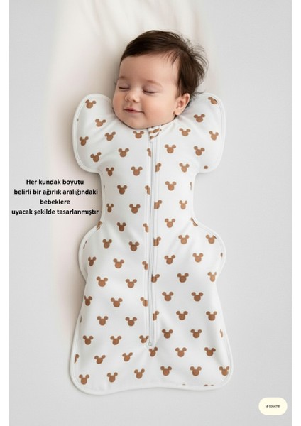 Bebek Kundak– Yenidoğan Kendi Kendini Yatıştıran Kundak – Erkek Kız Bebek Uyku Tulumu