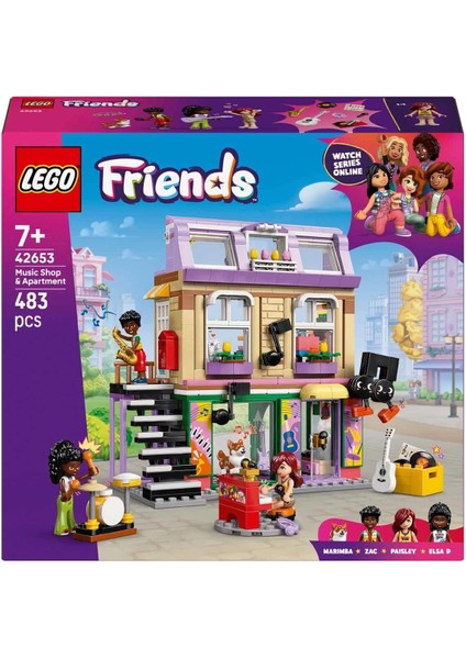 LEGO Friends Müzik Mağazası ve Daire 42653 fırsatları