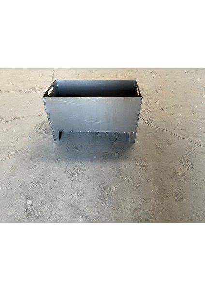 Çelik Demonte Depolama Kutusu , Boyasız