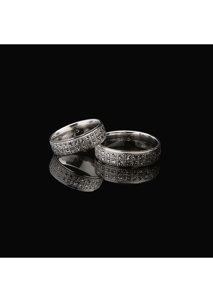 260 - 5 mm Bombe Model Kesme Gümüş Alyans