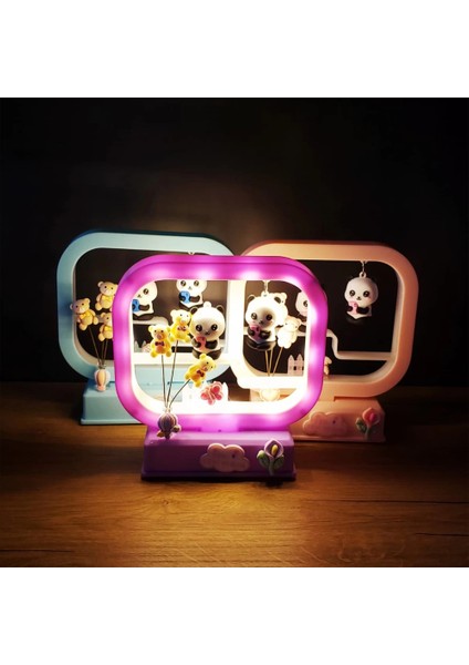 Sevimli Müzikli Panda Dekoratif Işık