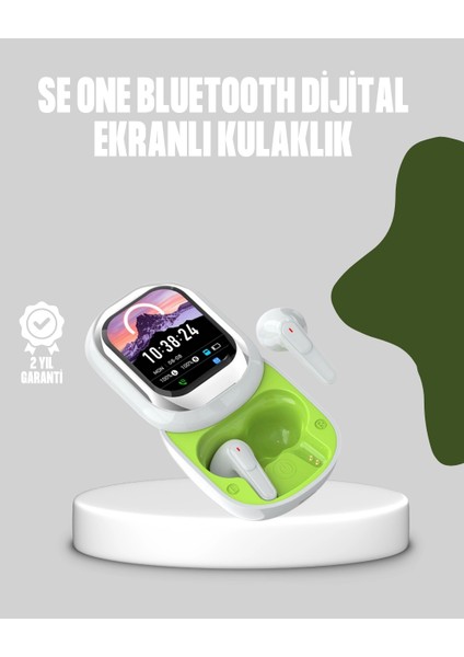 Kayar Kapak Tasarımlı Dokunmatik Ekranlı Kablosuz Bluetooth Kulaklık