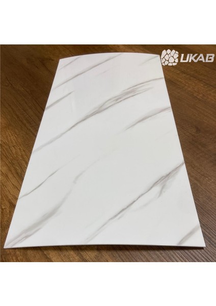 30X60 cm Kendinden Yapışkanlı Beyaz Dekoratif Esnek Köpük Pvc Panel