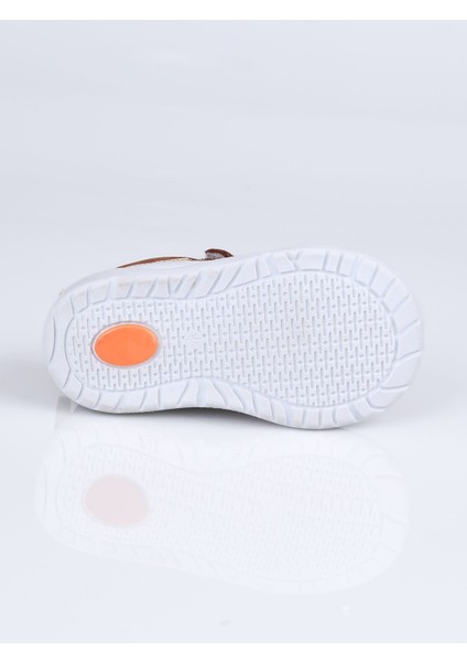 S.035 Hakiki Deri Lastikli Ilk Adım Spor Ayakkabı Kahverengi - 22 fiyatları