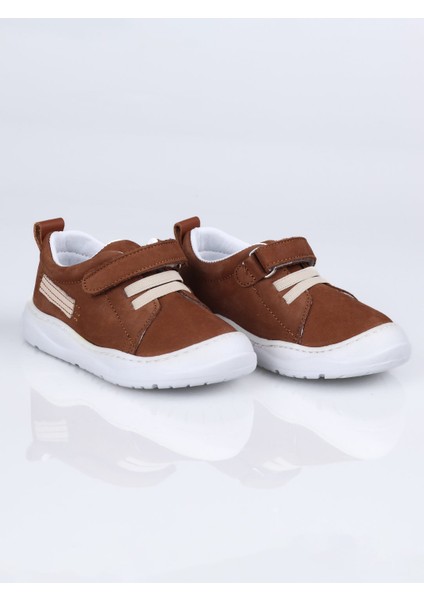 S.035 Hakiki Deri Lastikli Ilk Adım Spor Ayakkabı Kahverengi - 22 modelleri