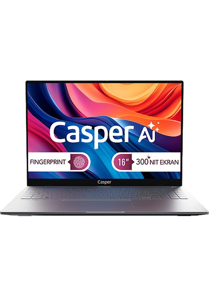 Nirvana S100.255H-CQ00A-G-F/SERIES 2 Intel® Core™ultra 7 255H Ai//24 GB Ram/1 Tb SSD/16"/W11 Laptop