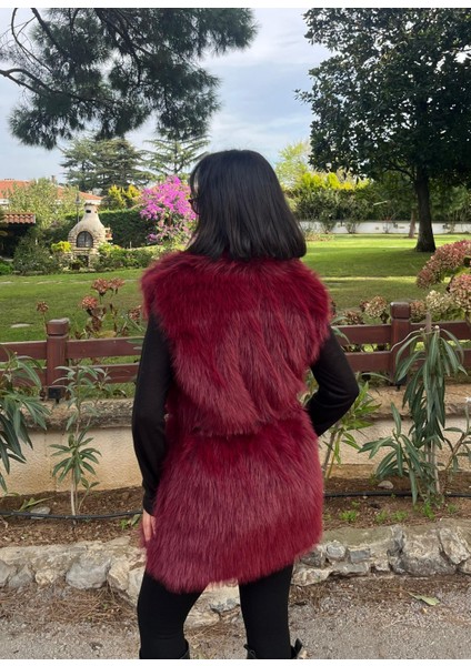 Kemerli Kürk Yelek fiyatları