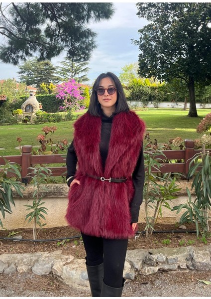 Kemerli Kürk Yelek fırsatları