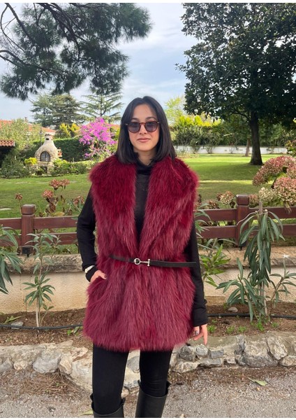 Kemerli Kürk Yelek indirimleri