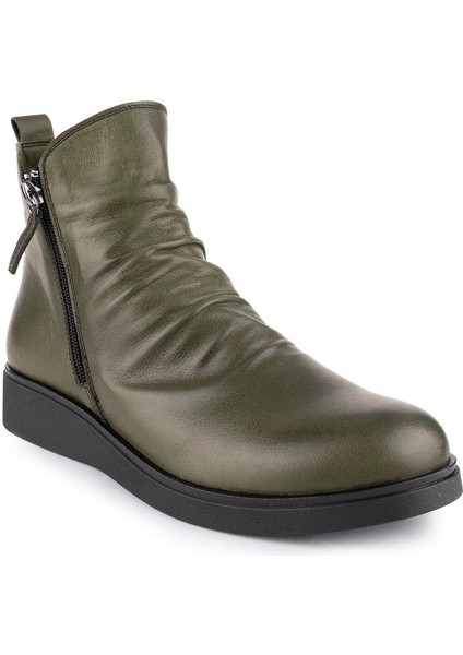 Modern Sade Yumuşak Ortopedik Taban Bot Haki 2400 modelleri