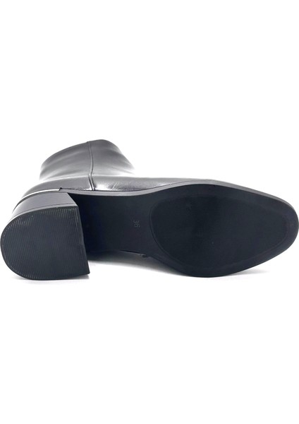 Lae Fermuarlı Günlük Kadın Bot Siyah indirimleri