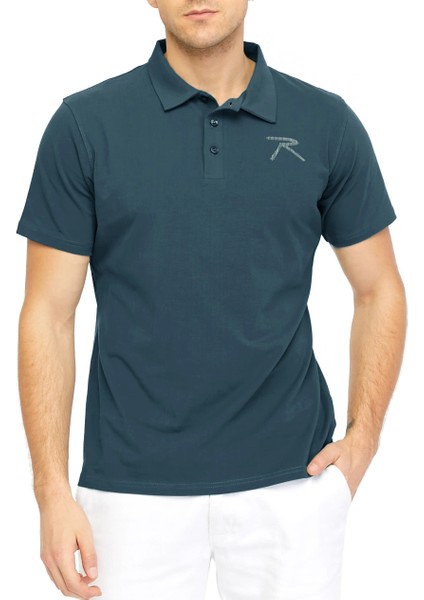 Polo T-Shirt Ostendo Petrol