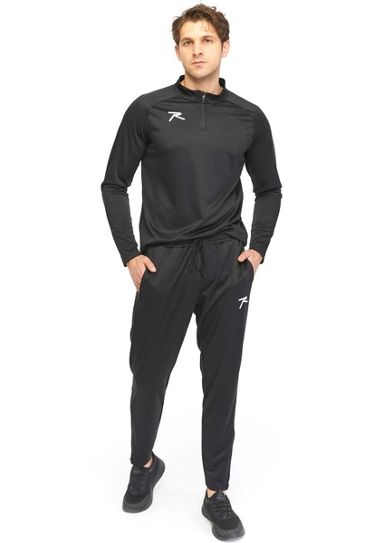 Yarım Fermuarlı Eşofman Takımı Malens Siyah fiyatları