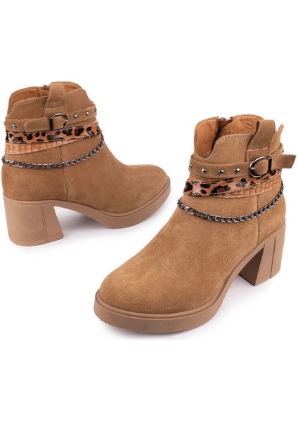 Hakiki Deri Modern Rahat Termo Taban Bot Taba Süet 15290 fiyatları