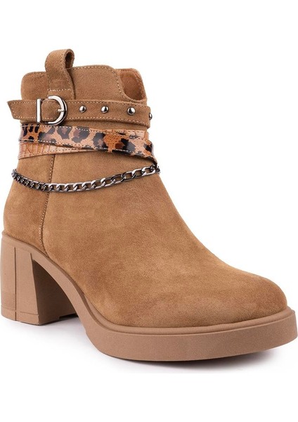 Hakiki Deri Modern Rahat Termo Taban Bot Taba Süet 15290 modelleri