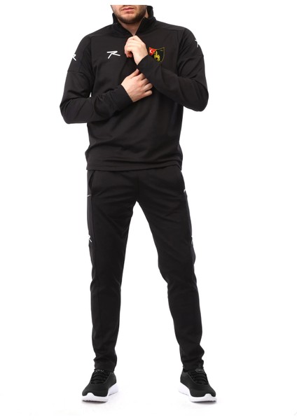 Istanbulspor Yarım Fermuarlı Eşofman Siyah fırsatları