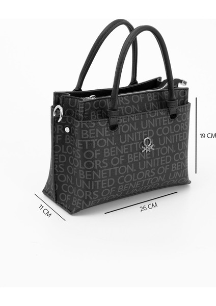Benetton Kadın El Çantası Taş-Kahve BNT1693