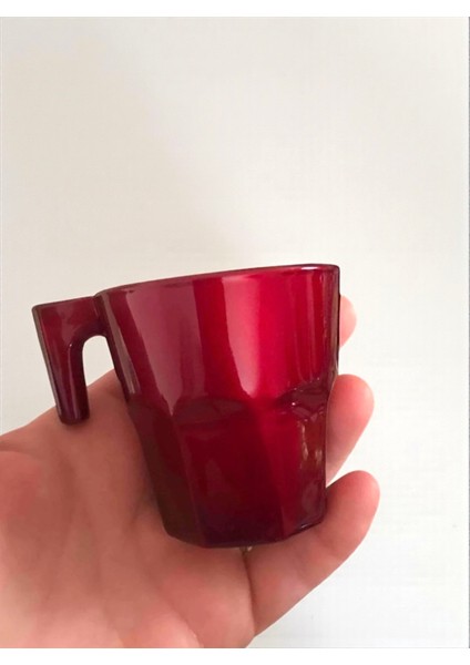 Espresso Fincan Seti Özel Cam Şık Zarif Sunumluk Espresso Kahve Fincanı 70CC 4 Adet modelleri