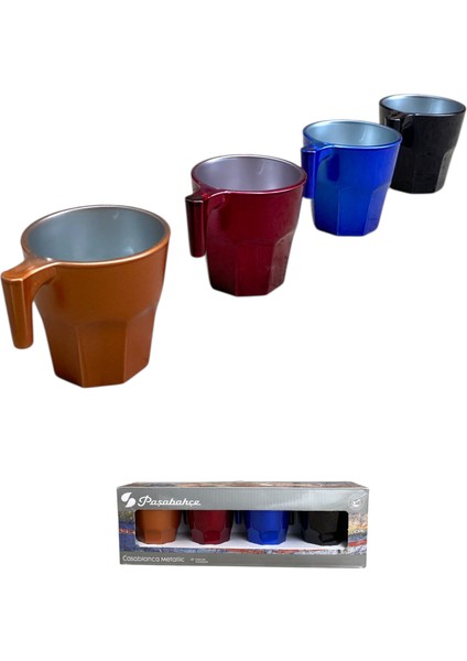 Espresso Fincan Seti Özel Cam Şık Zarif Sunumluk Espresso Kahve Fincanı 70CC 4 Adet fırsatları