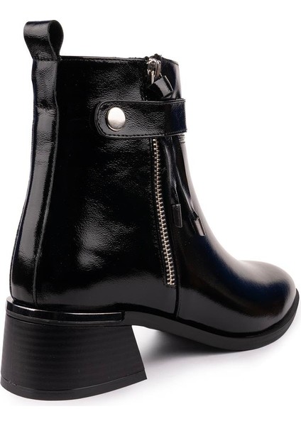 Hakiki Deri Modern Rahat Siyah Rugan Bot 15719 indirimleri