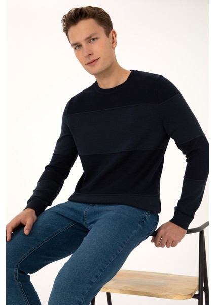 Erkek Lacivert Kazak /triko 50307874-VR033 modelleri