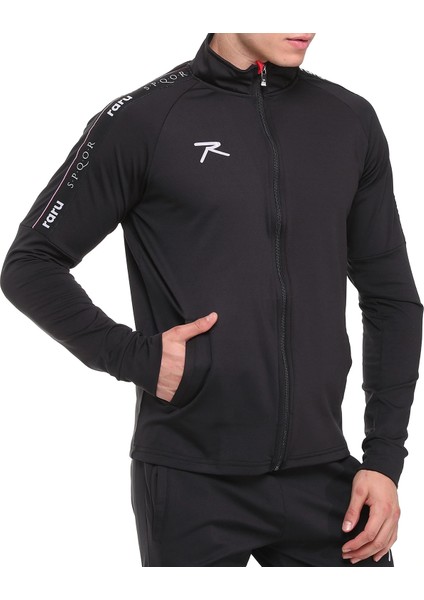 Tam Fermuarlıı Eşofman Takımı Docıla Siyah