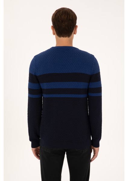 Erkek Lacivert Kazak /triko 50308460-VR033 indirimleri