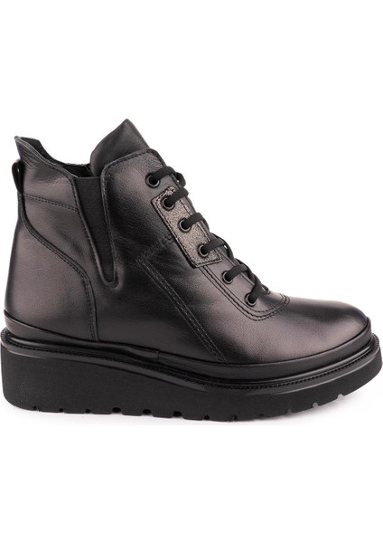 Modern Sade Yumuşak Ortopedik Taban Bot Siyah 3522 fırsatları