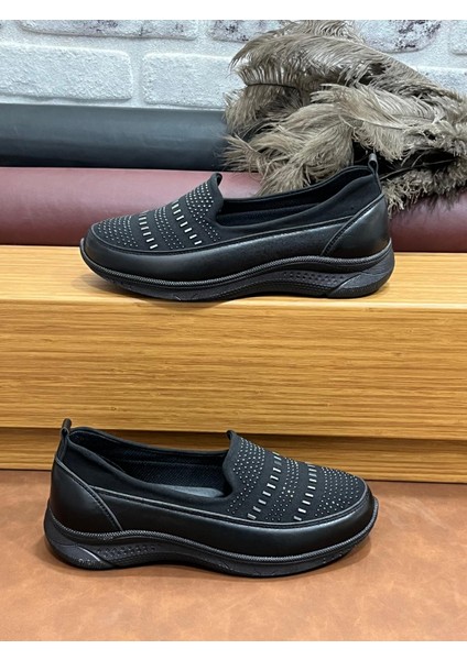 Ortopedik Taşlı Rahat Yumuşak Lioss Kadın Anne Ayakkabısı