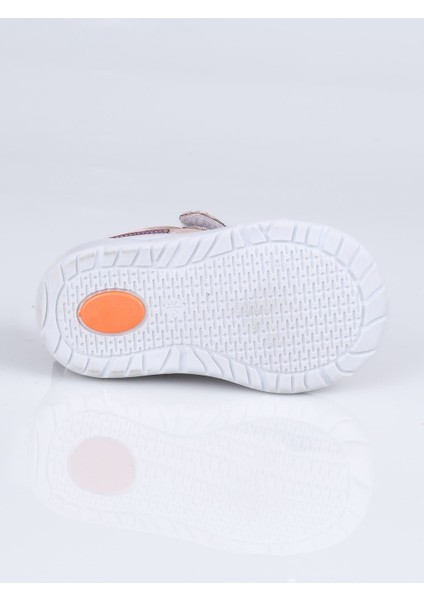 S.035 Hakiki Deri Lastikli Ilk Adım Spor Ayakkabı Pudra-Lila - 20 fiyatları