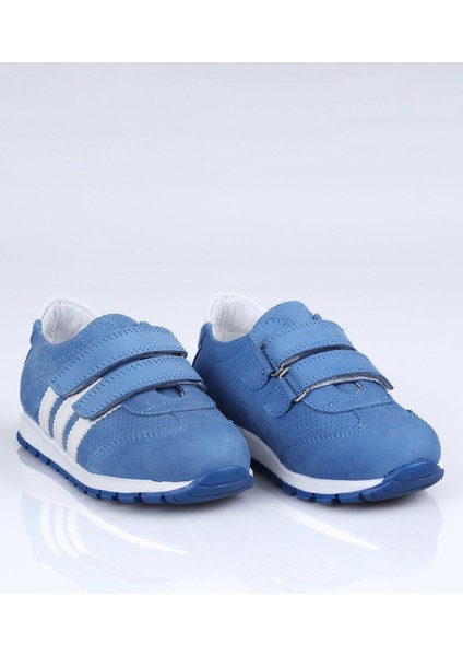 600 Hakiki Deri Spor Ayakkabı B.e. Mavi - 24 modelleri