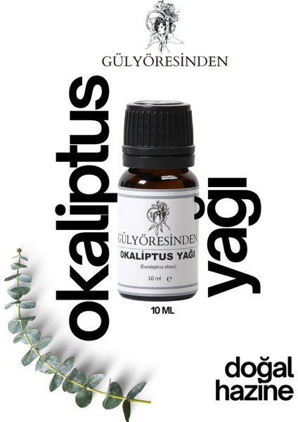 Saf, Katkısız ve Doğal Okaliptus Yağı - 10 ml