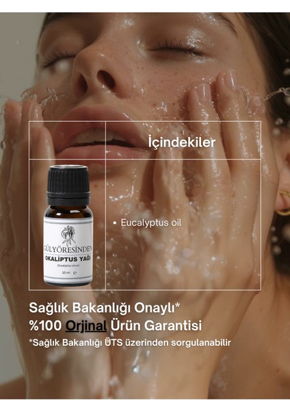Saf, Katkısız ve Doğal Okaliptus Yağı - 10 ml fırsatları